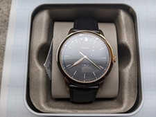 Fossil Minimalist FS5376 Men Black Leather Strap Analog Dial Quartz Watch