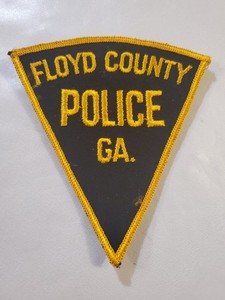 Vintage Floyd County Police Department in Georgia