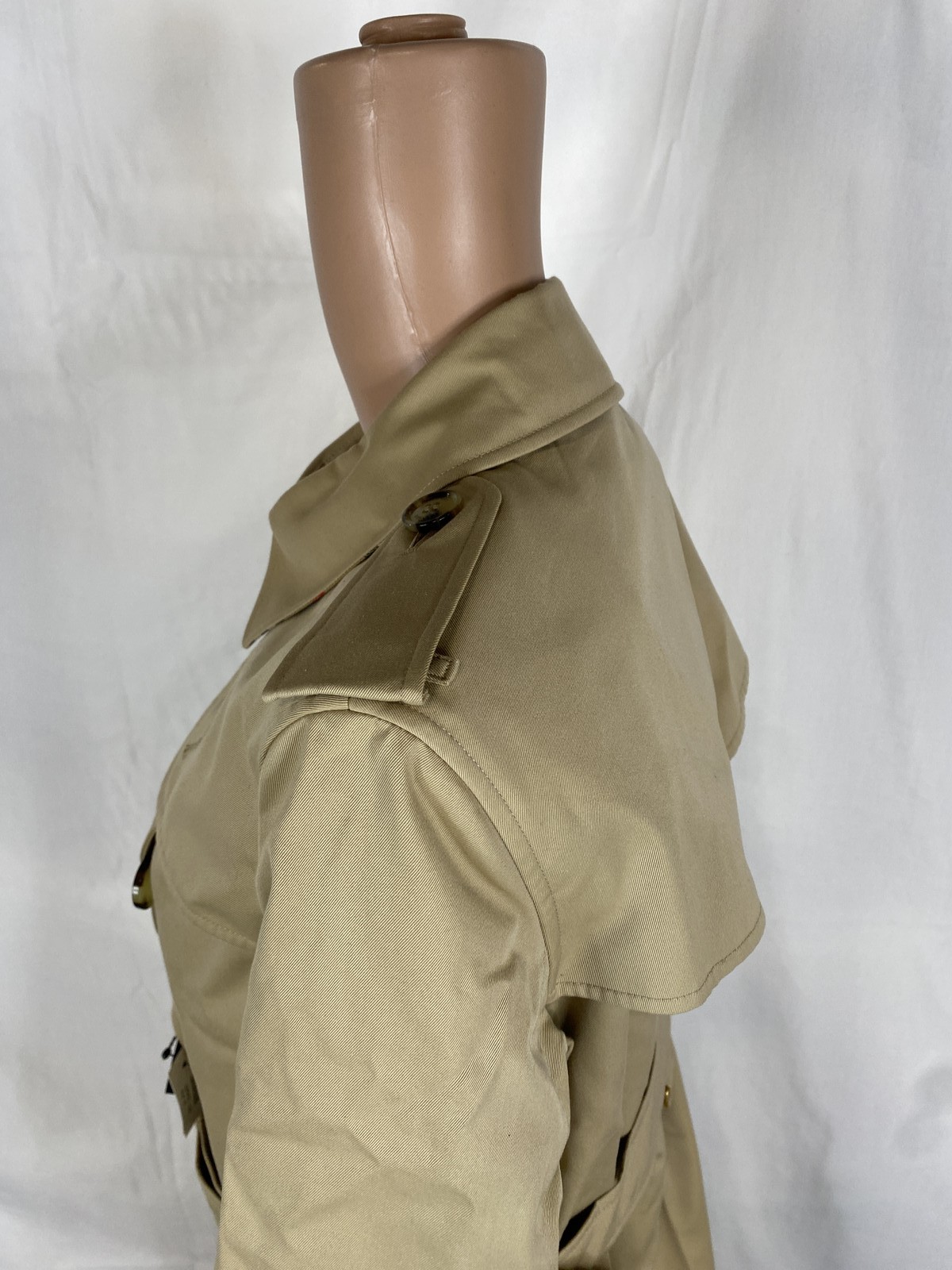 Burberry Womens Long Kensington Heritage Trench Coat Size 6 Beige thumbnail 12