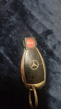 Mercedes-Benz Key Fob Remote Black Chrome Good 3-Button Panic 718 3505