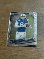 TYLER WARREN Colts 2025 Panini Prizm Rookie Football Card