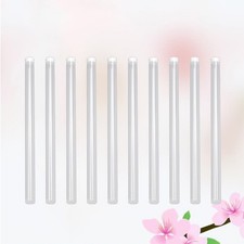  10 Pcs Transparent Storage Case Small Containers Long Thin Boxes Narrow Bin