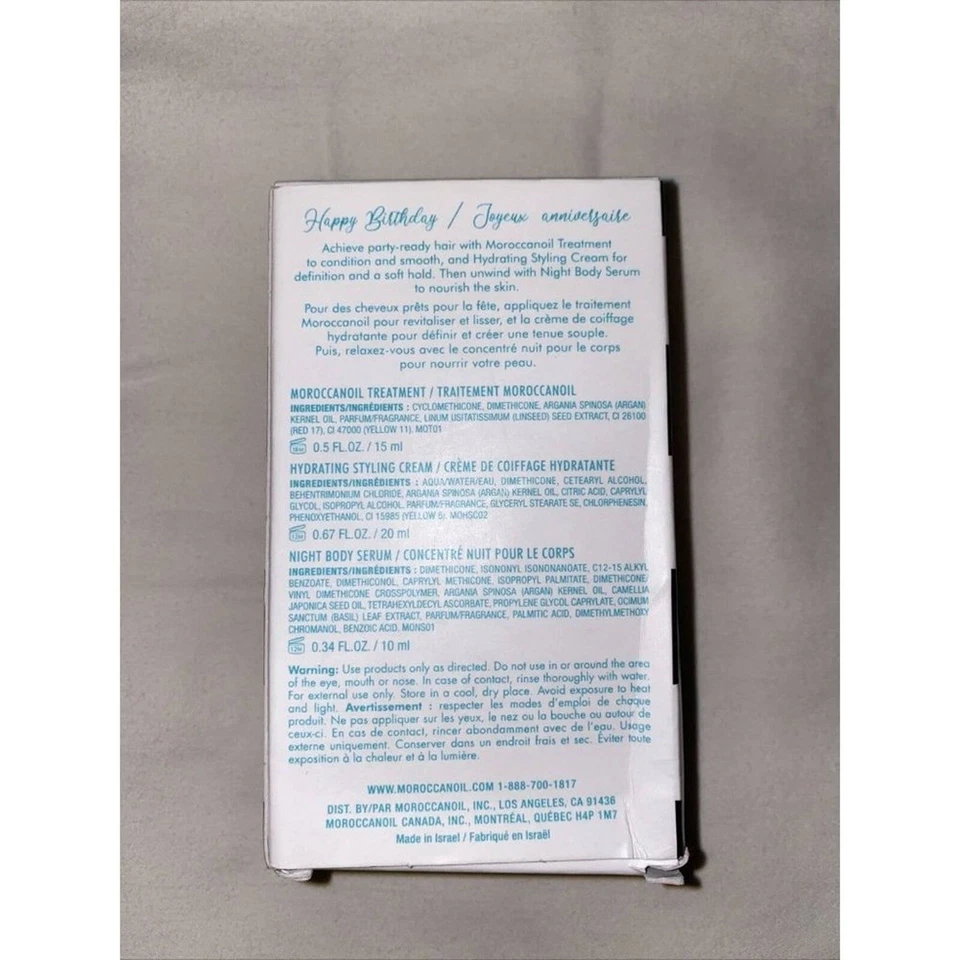 MOROCCANOIL Sephora Beauty Insider Happy Birthday Brand New in Box - Image 2 of 4