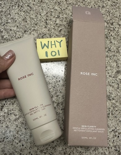 Rose Inc Skin Clarity Sanftes Peeling Reiniger 4oz/120mL VOLLE GRÖSSE VERSIEGELTE BOX - Bild 21 von 24