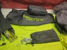 Marmot Force 3P Tent Lightweight Backpacking Camping