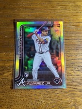 2025 Topps Series 1 - Nacho Alvarez Jr. #223 Rainbow Foilboard (RC)
