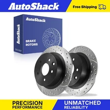 Rear Drilled Slotted Brake Rotors for Nissan Altima Sentra Juke Maxima V6