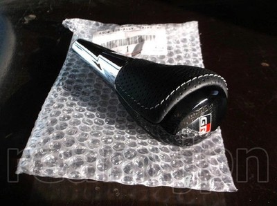 Toyota Aqua Prius GR Sport NHP10 Shift Knob Black Leather Japan OEM