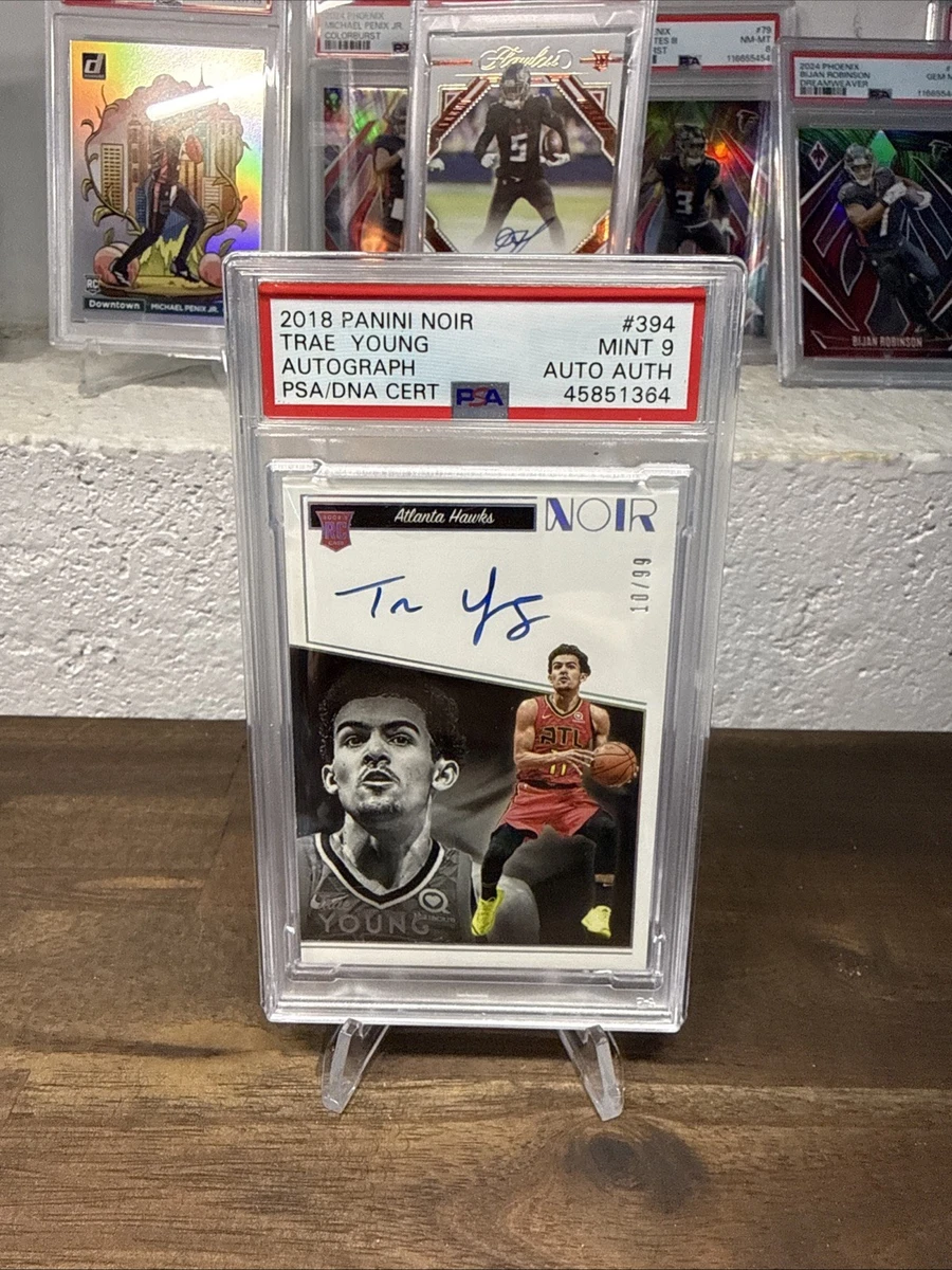 2018-19 Panini Noir - Trae Young #394 for sale | eBay
