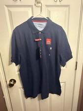 Chaps Men's Short Sleeve Navy Polo Shirt Size XL Brand New With Tags