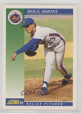 1992 Score Doug Simons #479 06x7
