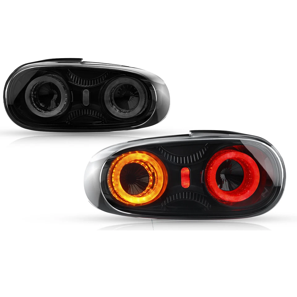LED Tail Lights For 2009-2015 Mazda MX-5 Miata NC2/NC3 w/Start Up Animation Pair Foto 4 de 4