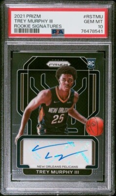 2021-22 Panini Prizm - Rookie Signatures Trey Murphy III #RS