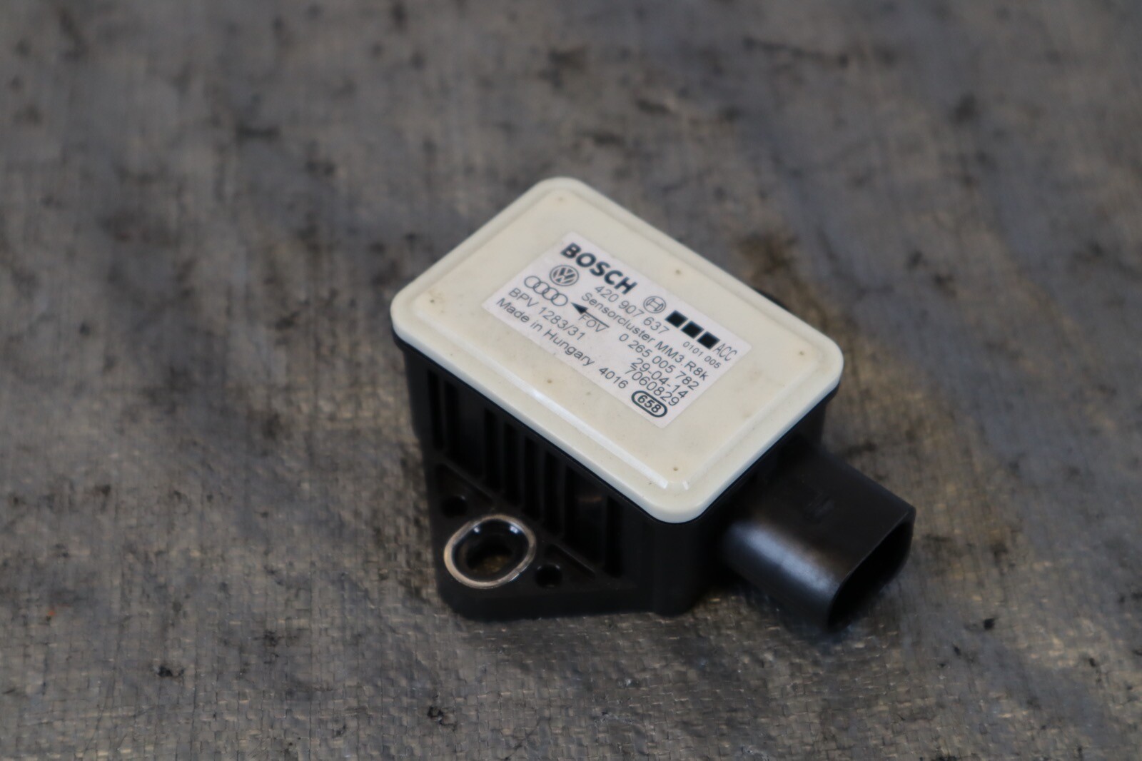 2014 AUDI R8 V8 QUATTRO AWD 4.2L OEM YAW RATED SENSOR MODULE #1339