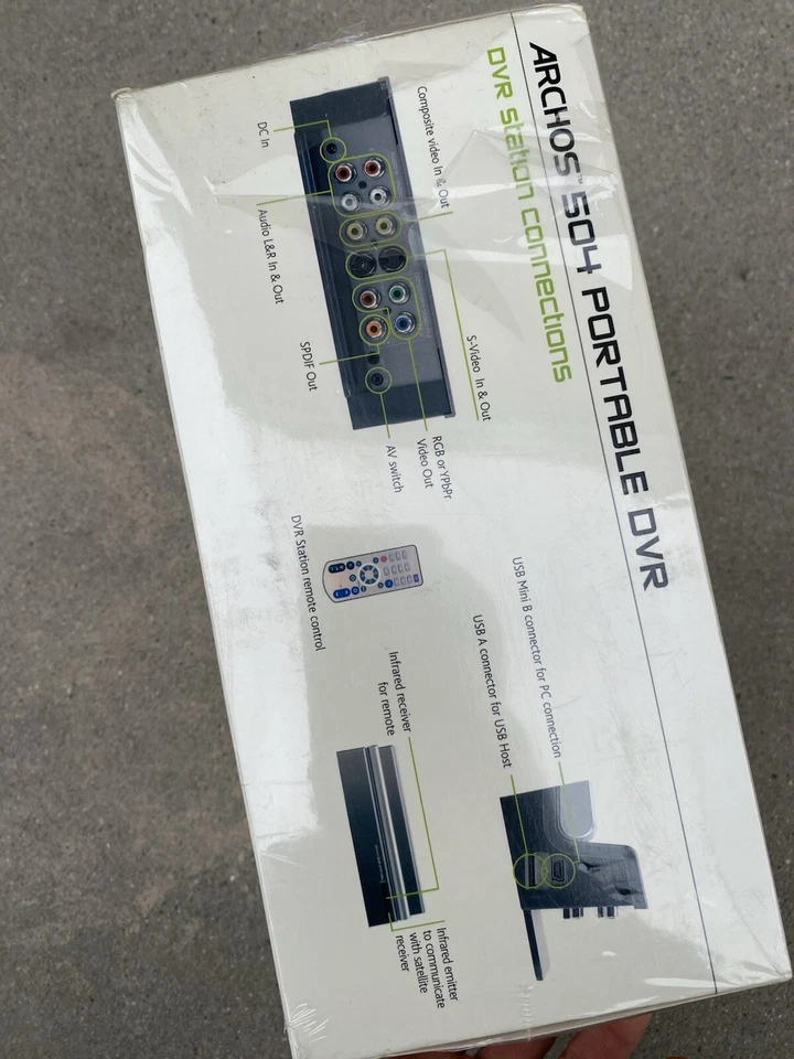 Reproductor multimedia digital DVR portátil Archos 504 40 GB y grabadora de video SELLADO Foto 4 de 4