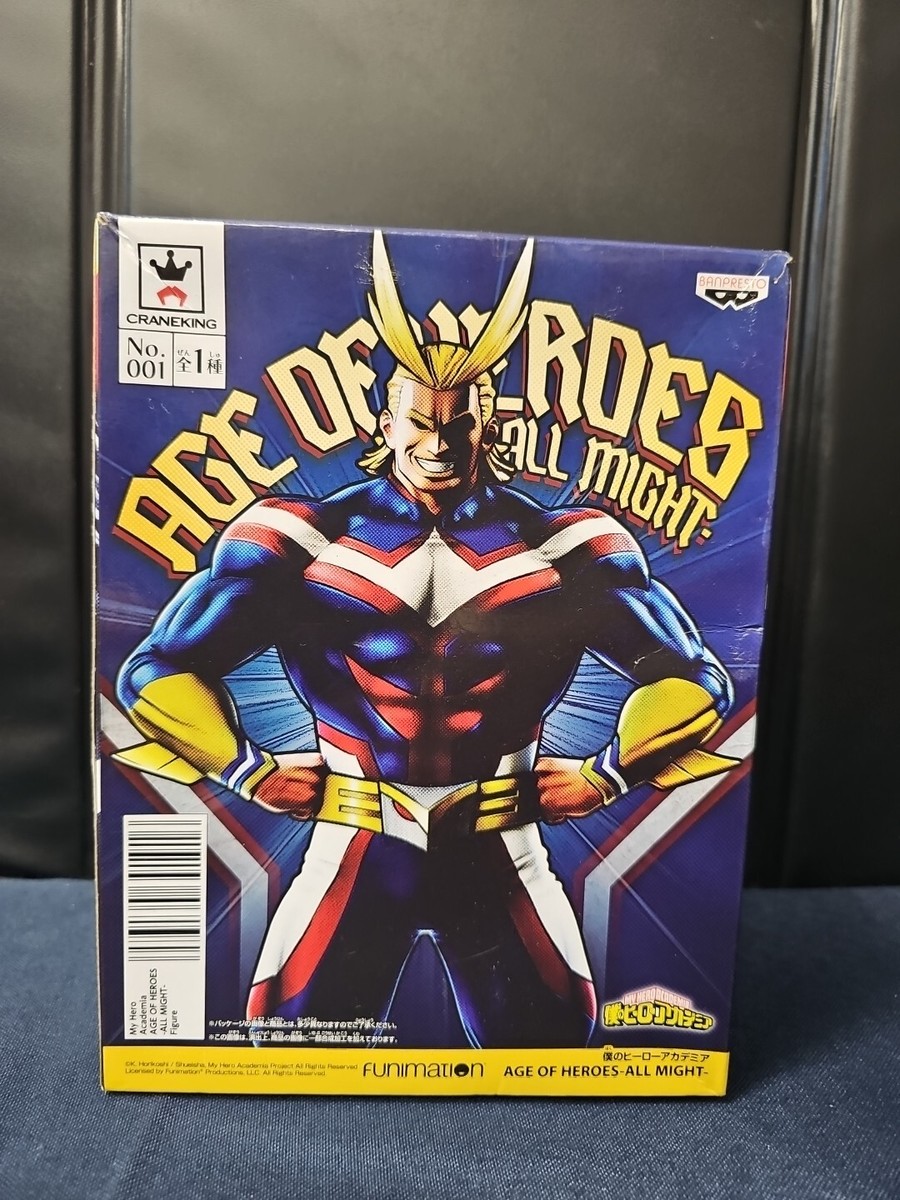 BANPRESTO - ひろさま　専用出品ページ 2019 Banpresto My Hero Academia Age of Heroes All Might Statue NEW