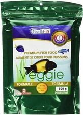 NORTHFIN VEGGIE FORMULA FISH FOOD 500 GM 3 mm PELLETS Best By December 2022