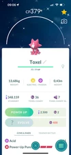 Shiny Toxel |  P T C 100K Stardust