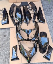  KIT CARENE 12 PEZZI NERO LUCIDO VERSIONE SPORT YAMAHA TMAX T-MAX 500 2005-2006