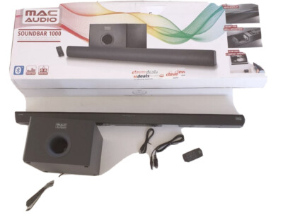 Mac Audio Soundbar 1000 Mit Subwoofer und Fernbedienung   (1 Mal benutzt)