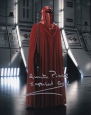 QUENTIN PIERRE signed Autogramm 20x25cm STAR WARS in Person autograph COA