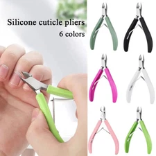 Nail Trimming Scissor Cuticle Nipper Dead Skin Remover Manicure Pedicure Tool