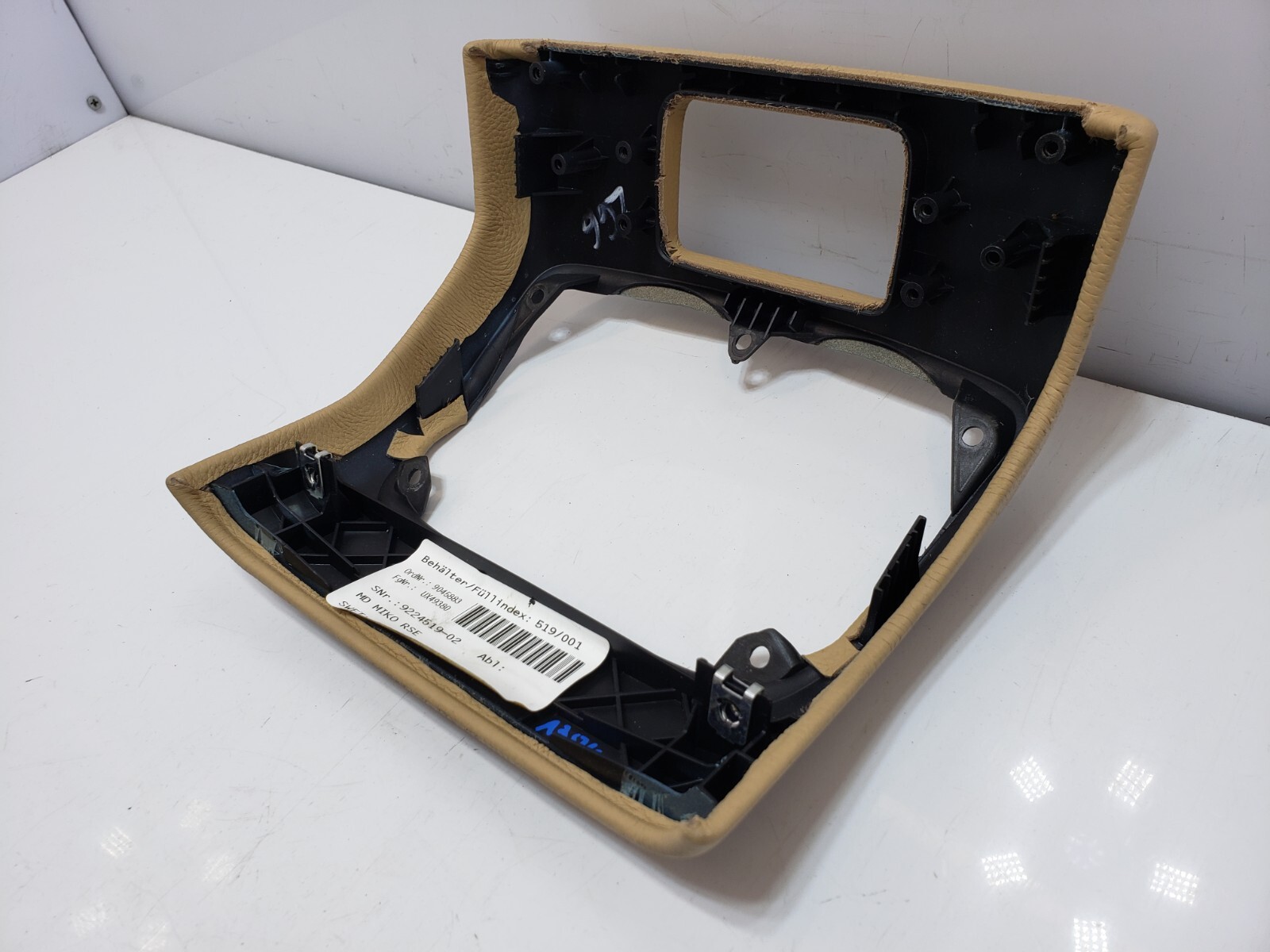 ✅ 10-14 OEM Rolls-Royce Ghost RR4 Center Console Rear Lower Trim Cover Leather*