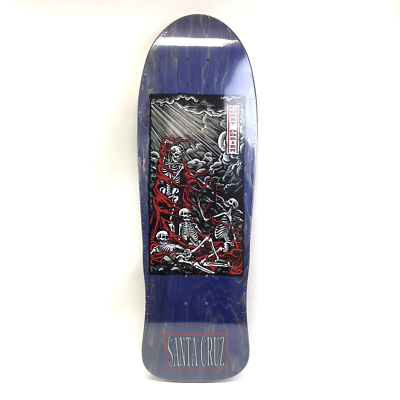 Santa Cruz Skateboards O'Brien Purgatory Reissue Skate Deck, Black