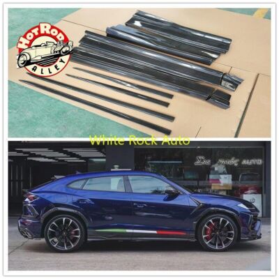 CARBON FIBER SIDESKIRTS SIDE STEP EXTENSION LIP FOR LAMBORGHINI URUS TC STYLE