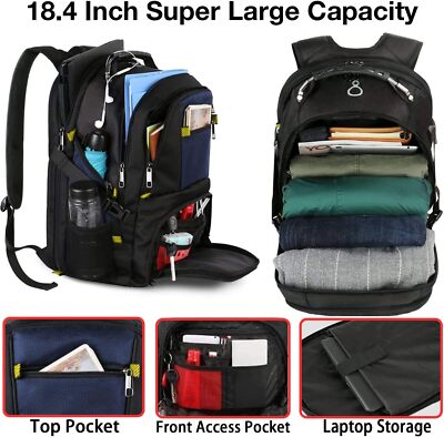 YOREPEK Laptop Backpack, Large Backpacks Fit Most 18 inch