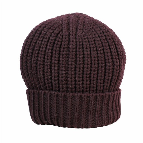 LANVIN Black Wool Knit Beanie Hat | eBay