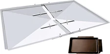 Universal 27-30" Grease Tray Drip Pan Set for Nexgrill Dyna Glo Expert Grill etc