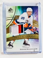 2020-21 SP Game Used Gold #172 Kieffer Bellows PATCH /65 New York Islanders