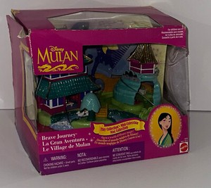 1997 Bluebird DISNEY MULAN Tiny Collection BRAVE JOURNEY Playset – NO FIGURES