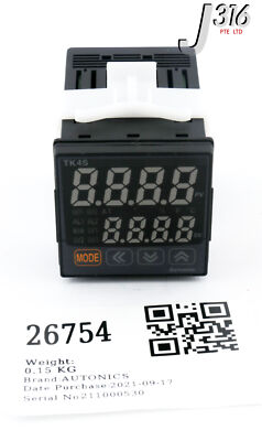アン 26754 AUTONICS TK4S TEMPERATURE CONTROLLER TK4S-14RN | eBay UK