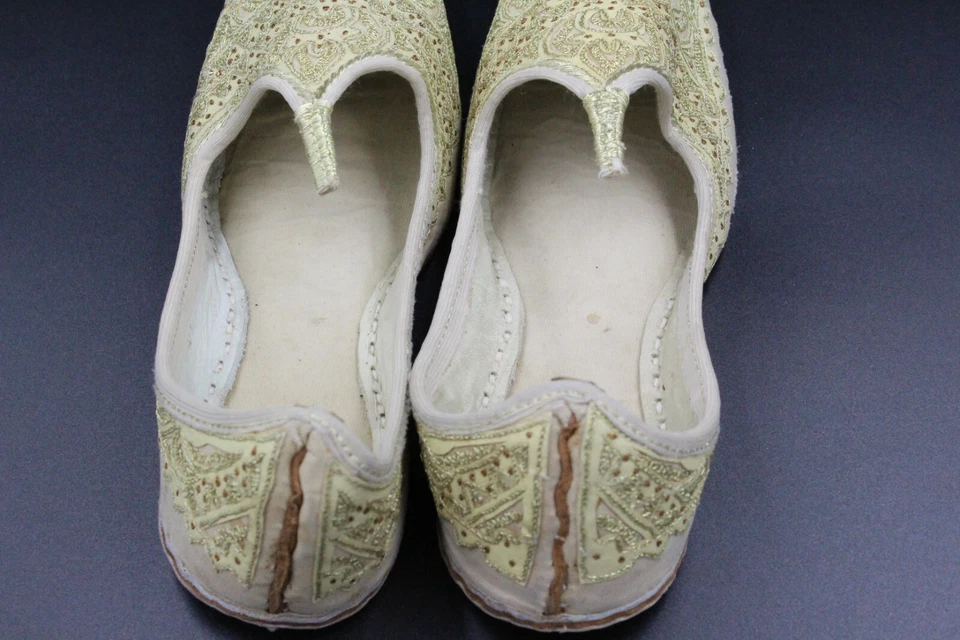 Zapato de Boda Unisex, Zapato Aladdin, Zapato de Cuero Color Dorado, Zapato de Fiesta de Disfraz, Foto 4 de 4