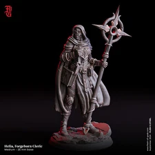 Helia, Forgeborn Cleric by Flesh of Gods | D&D | DnD | Print on Demand