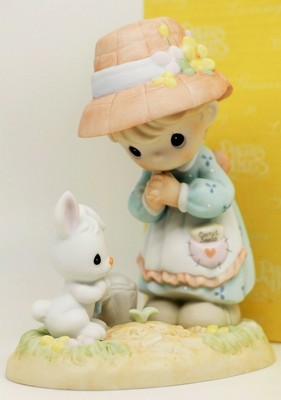 Precious Moments HOW GREAT IS HIS GOODNESS 620001 - Kind Girl Bunny / Religious