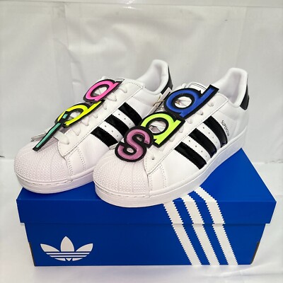 adidas x Jeremy Scott Superstar II Shoes JR3584 Cloud White Core