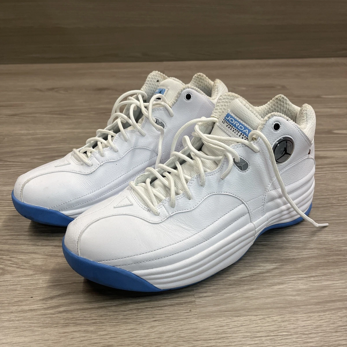 Jordan Jumpman Team 1 White University Blue Sneakers Shoes Mens 11 CV8926 107
