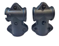 Set of 2 Simmons SD9K Electronic Drums Rack 1.5" Tube/Pipe T-CLAMP SD7K SD5K