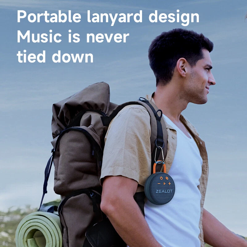 ZEALOT S77 Outdoor Music HIFI Stereo Bass Wireless Bluetooth Speaker TF Card - Image 3 of 4