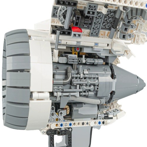 ZITIANYOUBUILD High-bypass Turbofan Engine with Power Functions 1659 Build Moc - 第 2/4 張圖片
