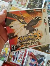 Nintendo 3DS Pokemon Ultra Sun EMPTY CASE NO GAME AS IS READ