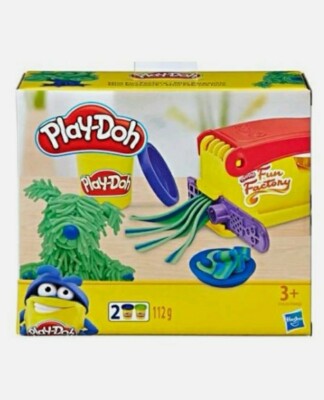 Play-Doh Mini Fun Factory set blue and green Play-Doh Hasbro New Sealed.