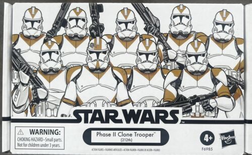Star Wars The Vintage Collection 3.75 in Phase II Clone Trooper (212th) 4pack