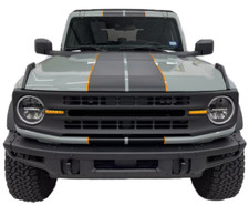 Graphic Vinyl Racing Stripe Decal Kit For All Model Hood Roof Rear Car Sticker