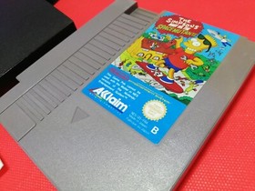 THE SIMPSONS BART VS. THE SPACE MUTANTS NINTENDO NES FRA 🌟 