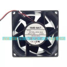 NMB 3615RL-05W-B30 24V 0.53A 9038 9CM 2-Wire Inverter Cooling Fan