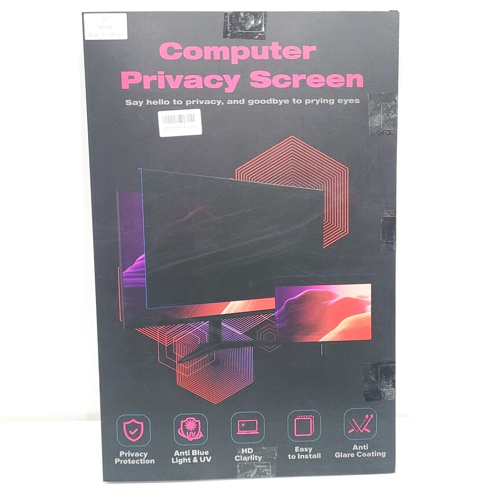 Privacy Screen Filter for 22 Inch Monitor – Hanging Style – 16:10 – Anti Glare - Image 3 of 4